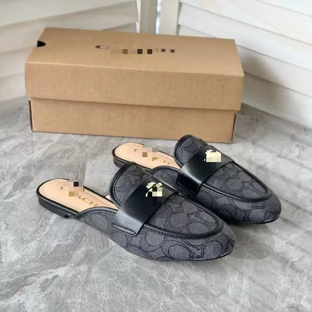 Mules Mocassin Jacquard